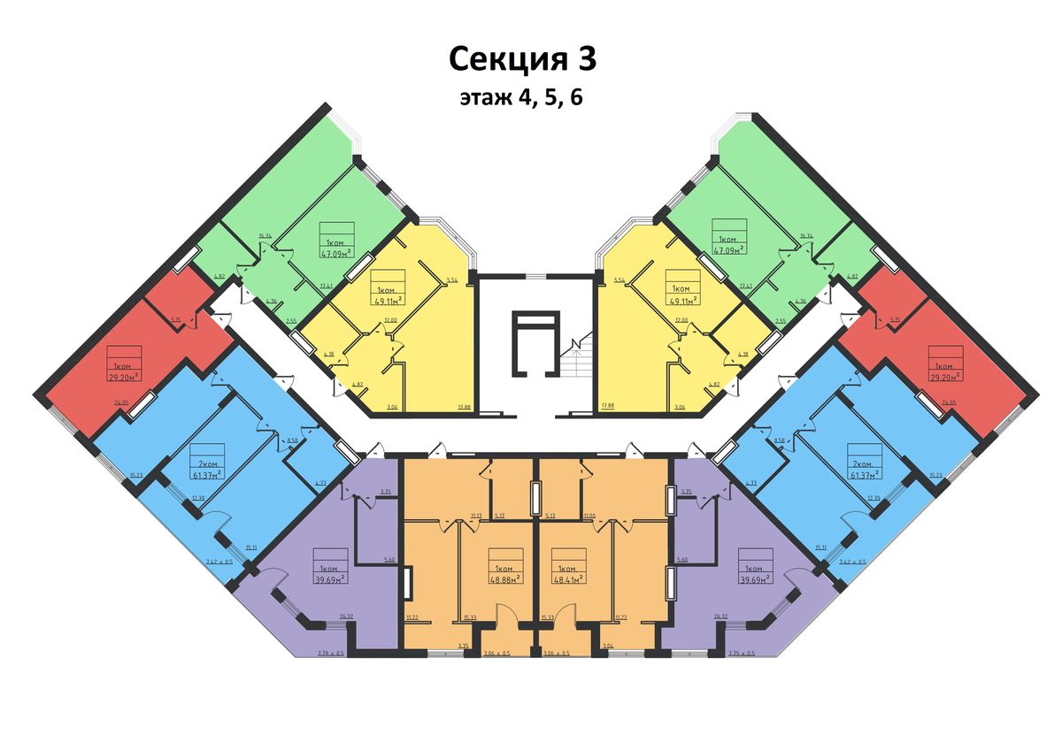 План поверху • План • Поверхи: 9