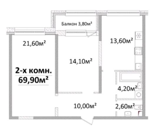 Квартира на Леся Українка, проспект