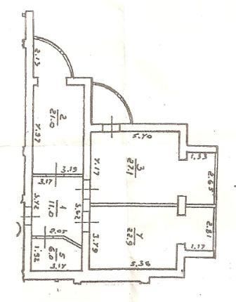 Apartment for sale on Khvoynyi lane.