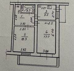 Продам 2-х к квартиру 62 метра Колонтаевская