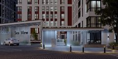The apartment is located on the Arkadiyska Street plateau.