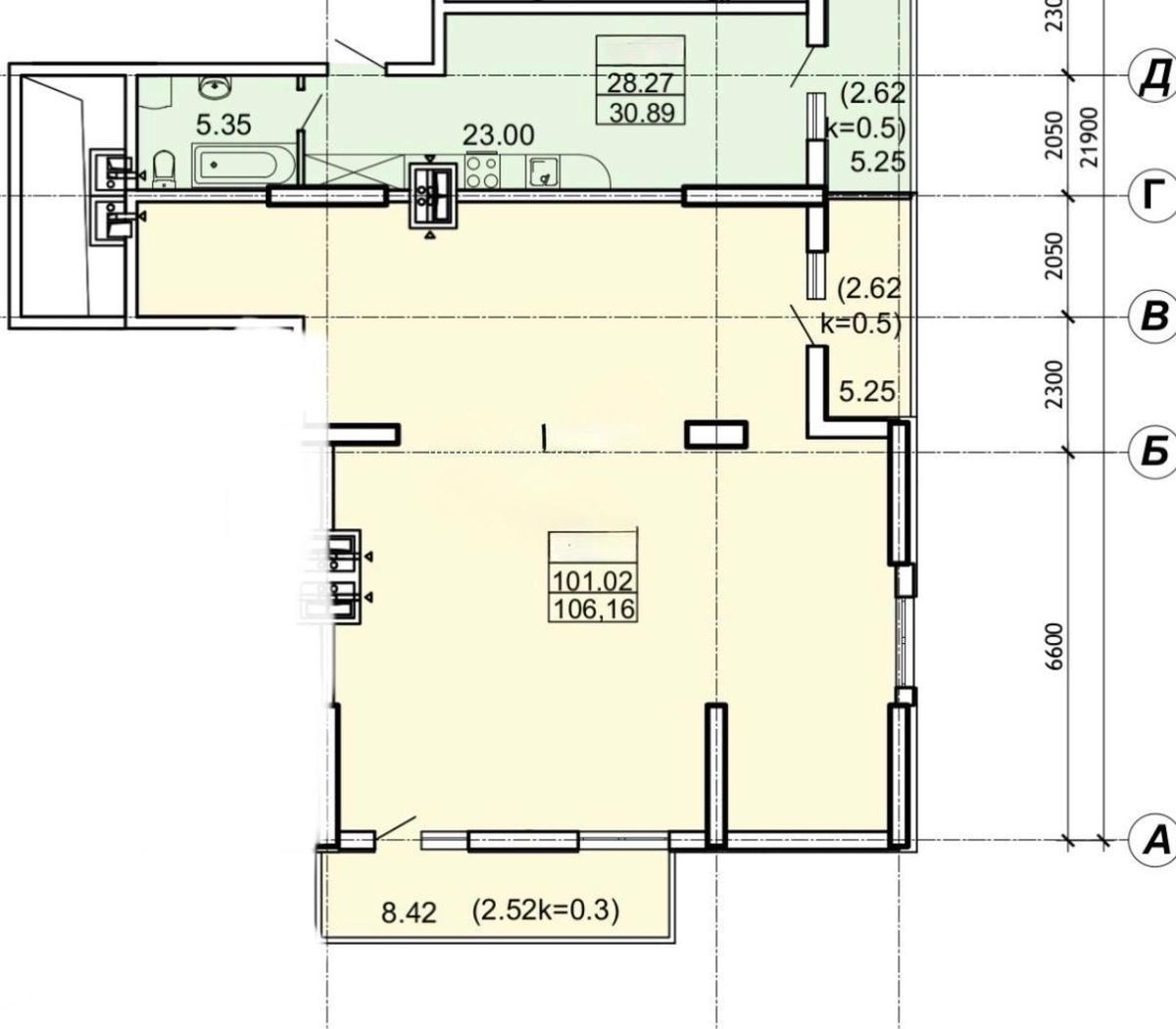 Apartment on Fontanska Road