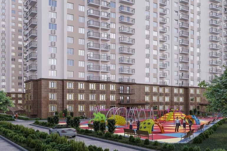 Продается двухкомнатная квартира в 57 Жемчужине