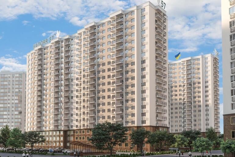 Продается двухкомнатная квартира в 57 Жемчужине