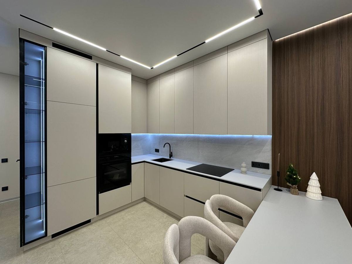 Apartment on Pedagogichna Street.