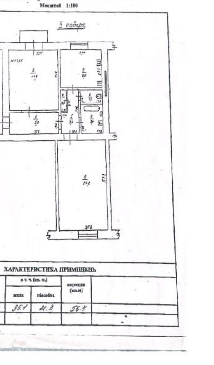 Apartment on Serednofontanska Street.