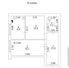 Apartment on M. Boltenko St.