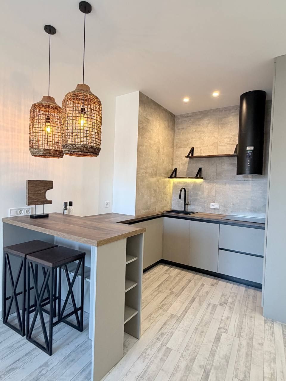 A 1-bedroom apartment in the Atmosfera residential complex.