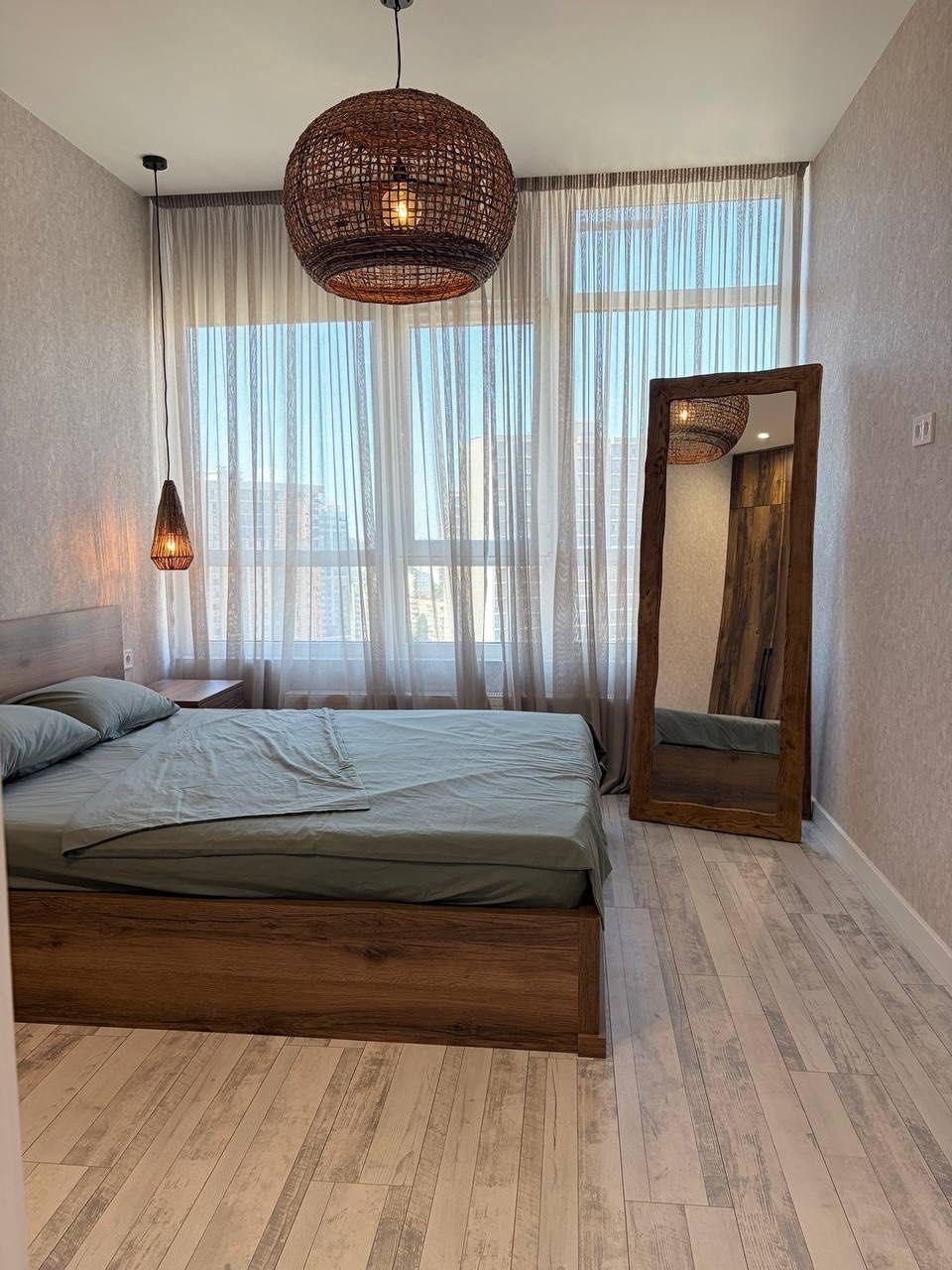 A 1-bedroom apartment in the Atmosfera residential complex.
