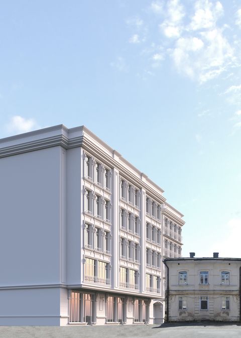 It is the ideal location for constructing a new hotel-style building.